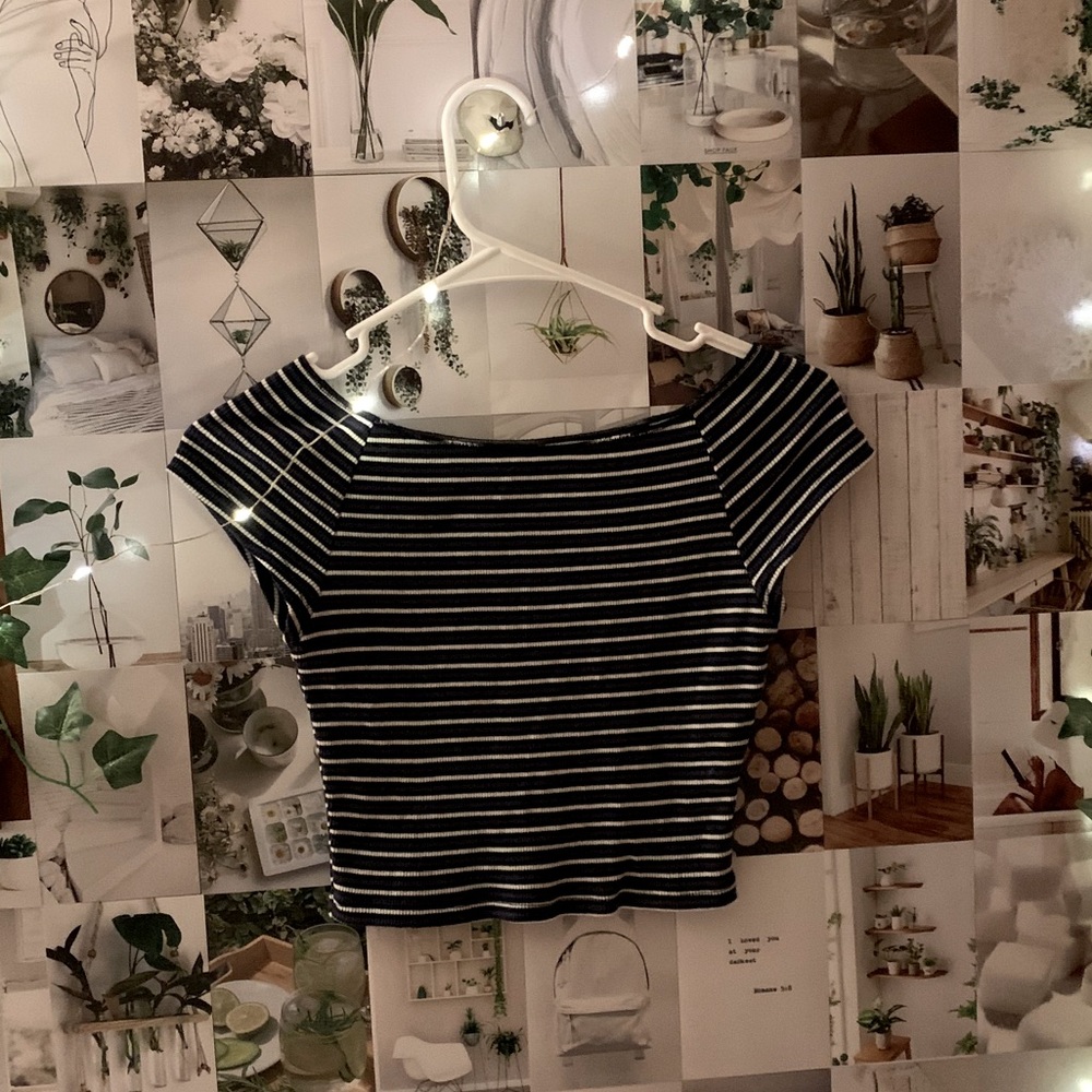 striped brandy top !!